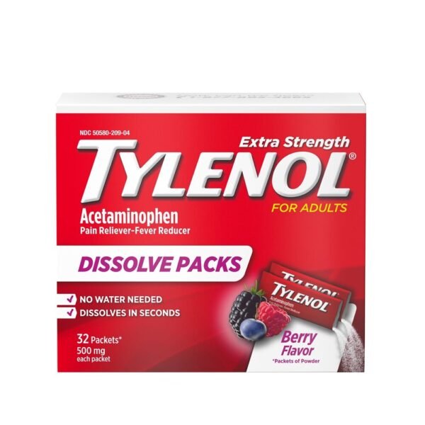 Buy Tylenol Extra Strength Acetaminophen 500 MG Caplets, 32 Count Online