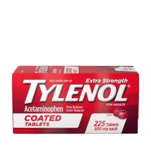 Buy Tylenol 500 MG Extra Strength Online With 225 CT